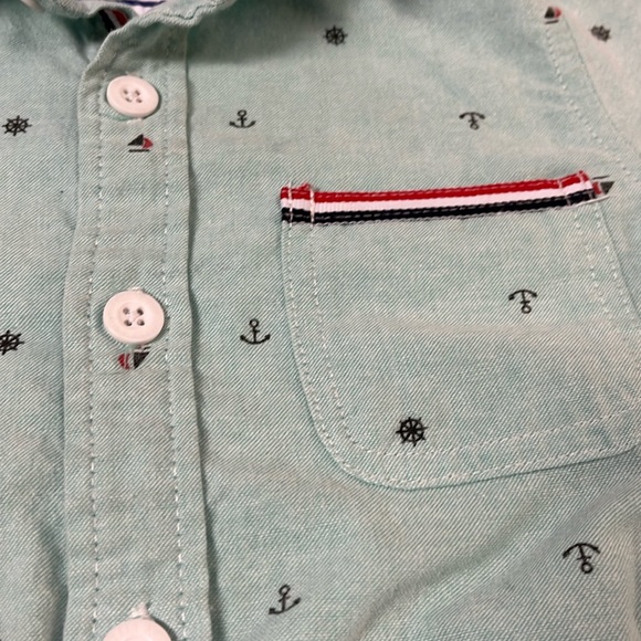 2T jean shorts and button down shirt bundle - Picture 3 of 6